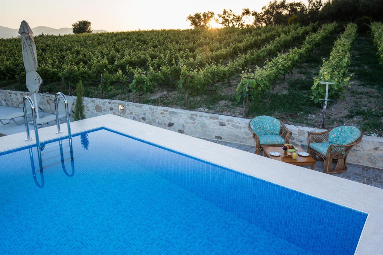 Villa Margarita'S Farm, Private Pool Malathiros Luaran gambar